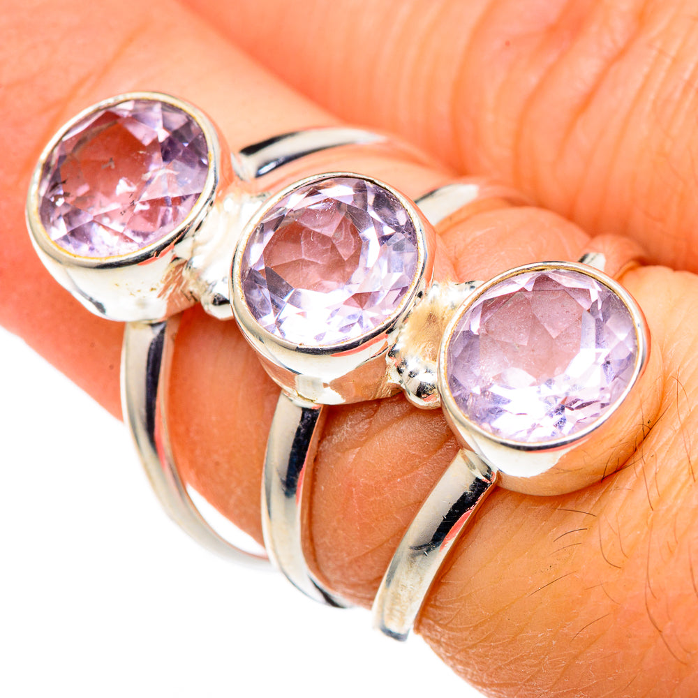 Kunzite Rings handcrafted by Ana Silver Co - RING98832