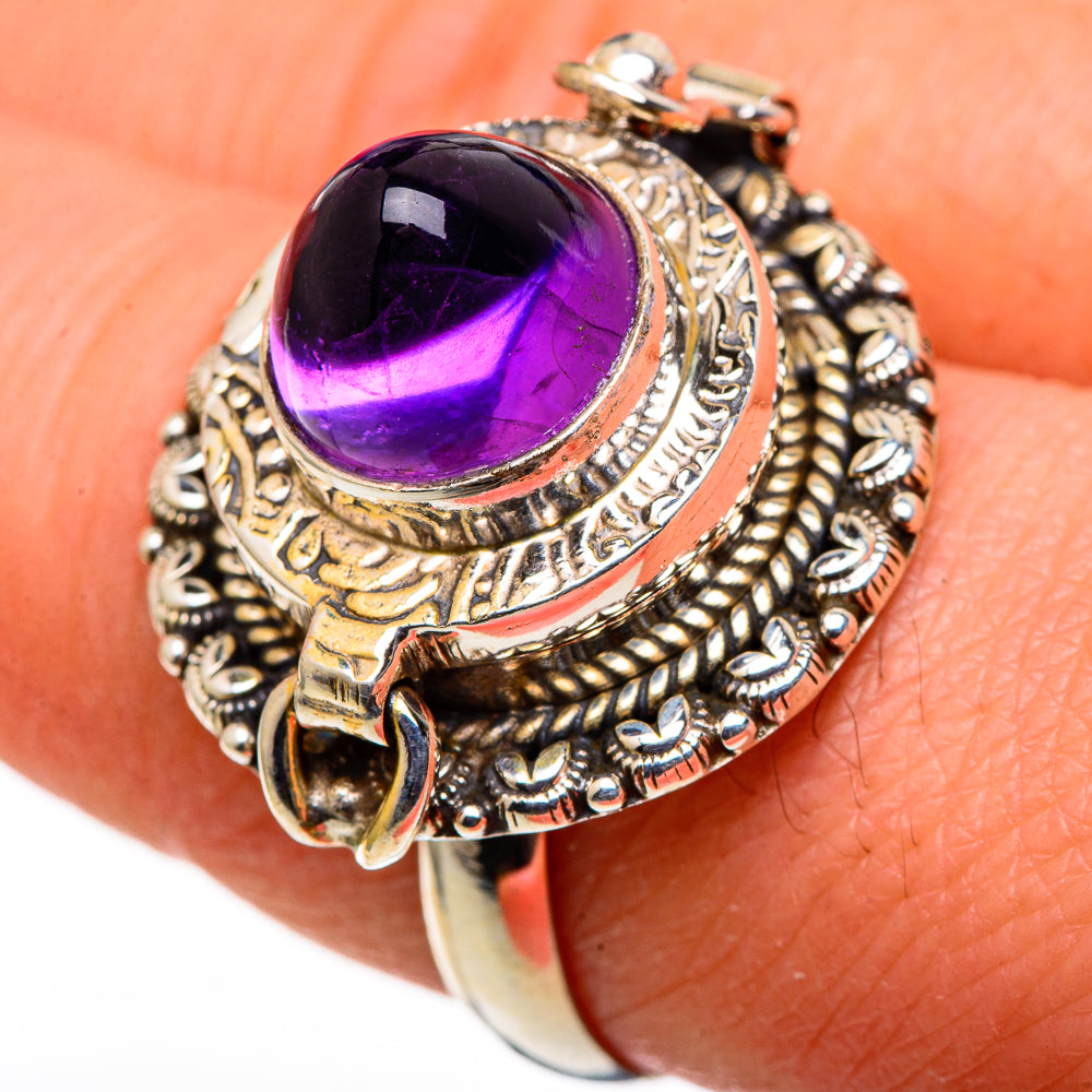 Amethyst Rings handcrafted by Ana Silver Co - RING98834