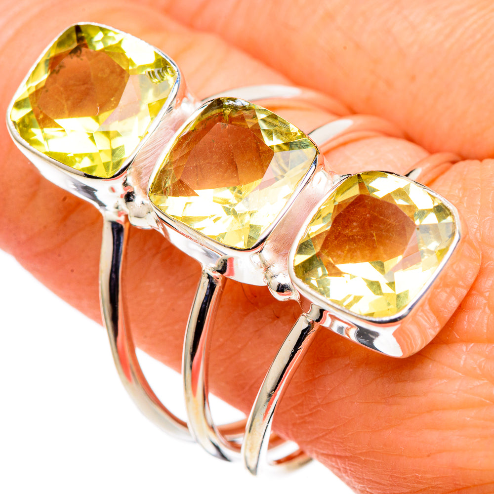 Citrine Rings handcrafted by Ana Silver Co - RING98849