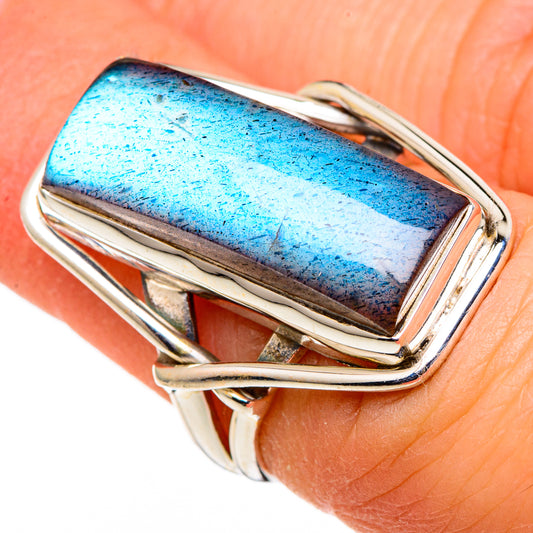 Labradorite Rings handcrafted by Ana Silver Co - RING98850