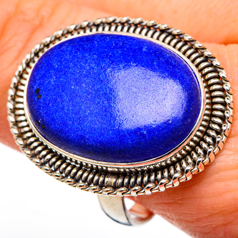 Lapis Lazuli Rings handcrafted by Ana Silver Co - RING98854