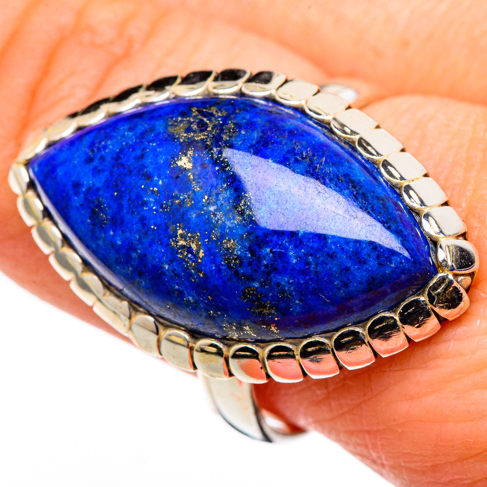 Lapis Lazuli Rings handcrafted by Ana Silver Co - RING98856