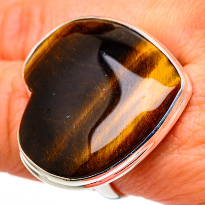 Tiger Eye Rings handcrafted by Ana Silver Co - RING98866