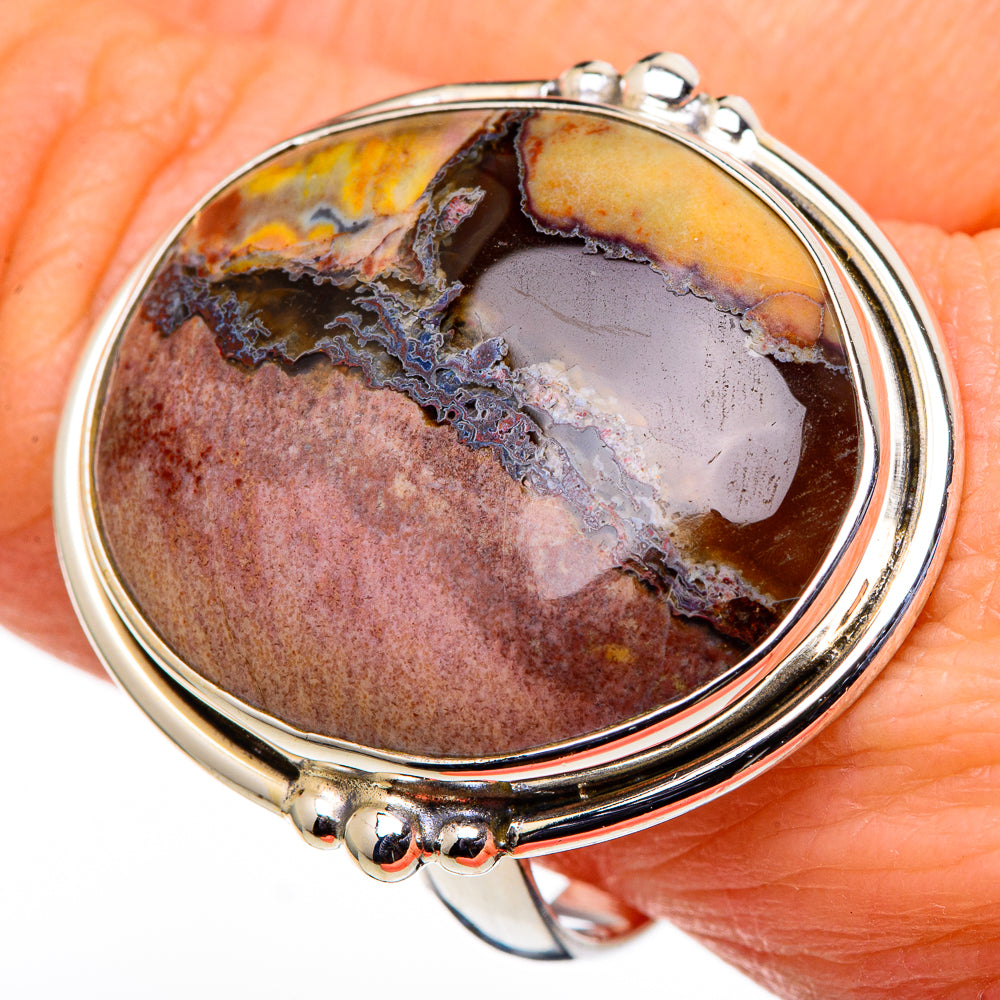 Butterfly Jasper Rings handcrafted by Ana Silver Co - RING98867