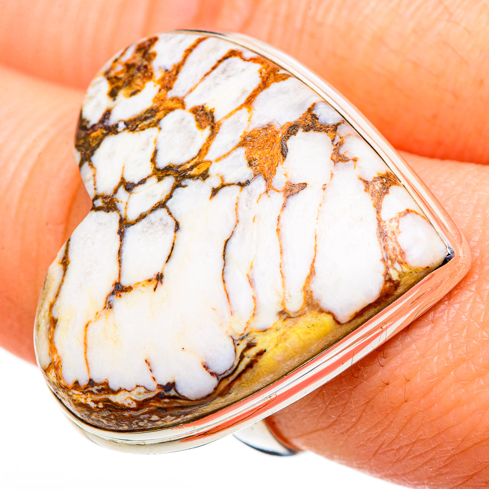 Peanut Wood Jasper Rings handcrafted by Ana Silver Co - RING98868