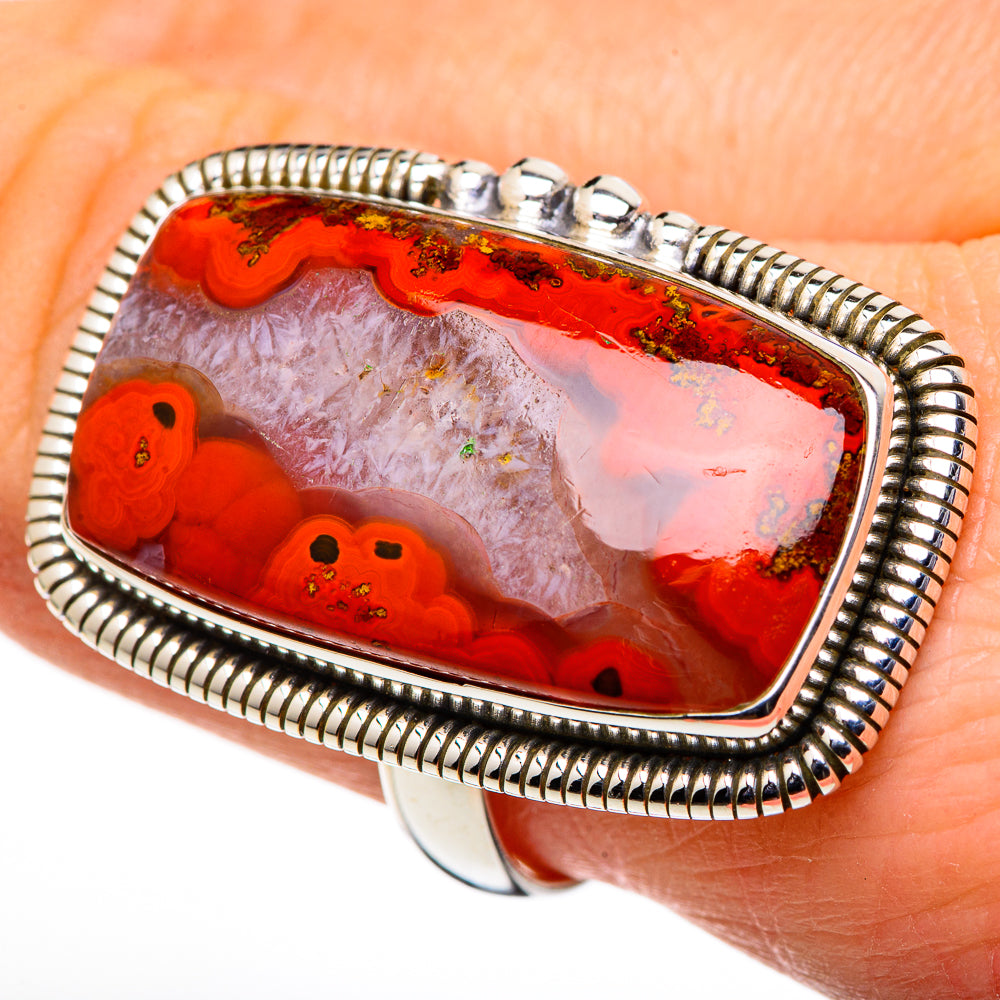 Mahogany Obsidian Rings handcrafted by Ana Silver Co - RING98869