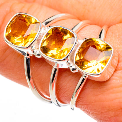 Citrine Rings handcrafted by Ana Silver Co - RING98870
