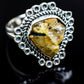 Tourmaline In Quartz Rings handcrafted by Ana Silver Co - RING988766