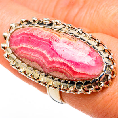 Rhodochrosite Rings handcrafted by Ana Silver Co - RING98877