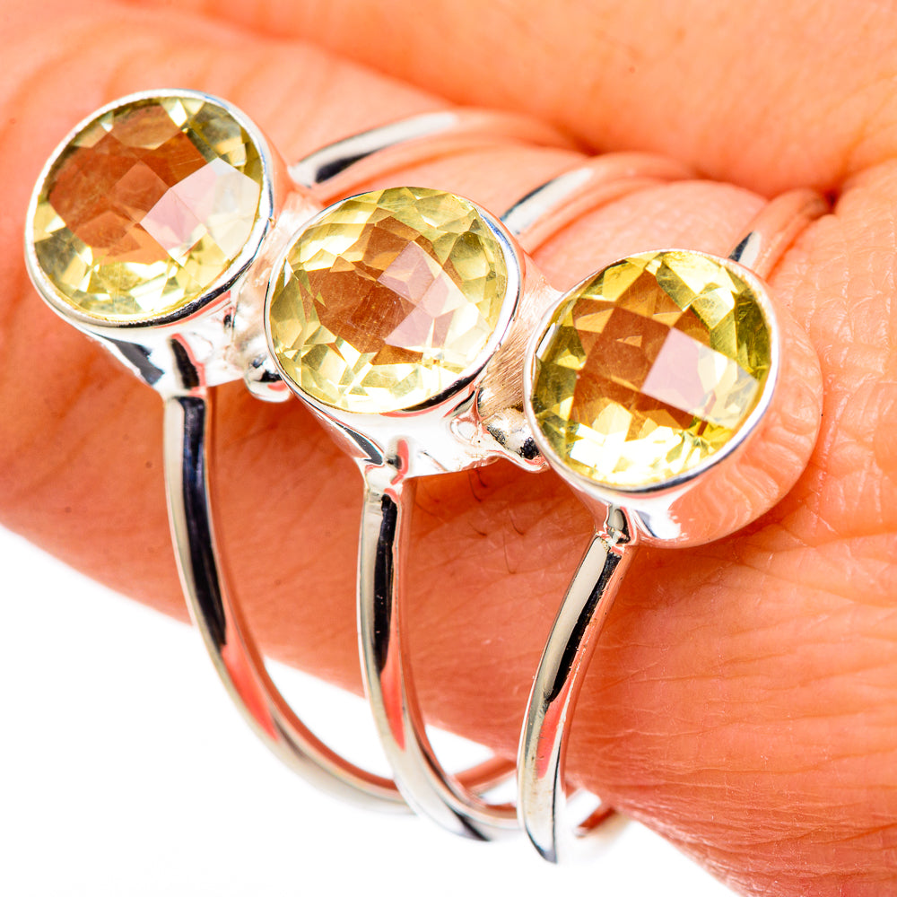 Citrine Rings handcrafted by Ana Silver Co - RING98886