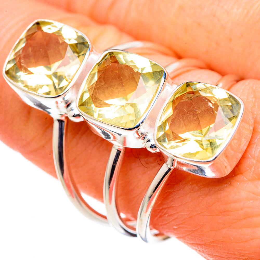 Citrine Rings handcrafted by Ana Silver Co - RING98887