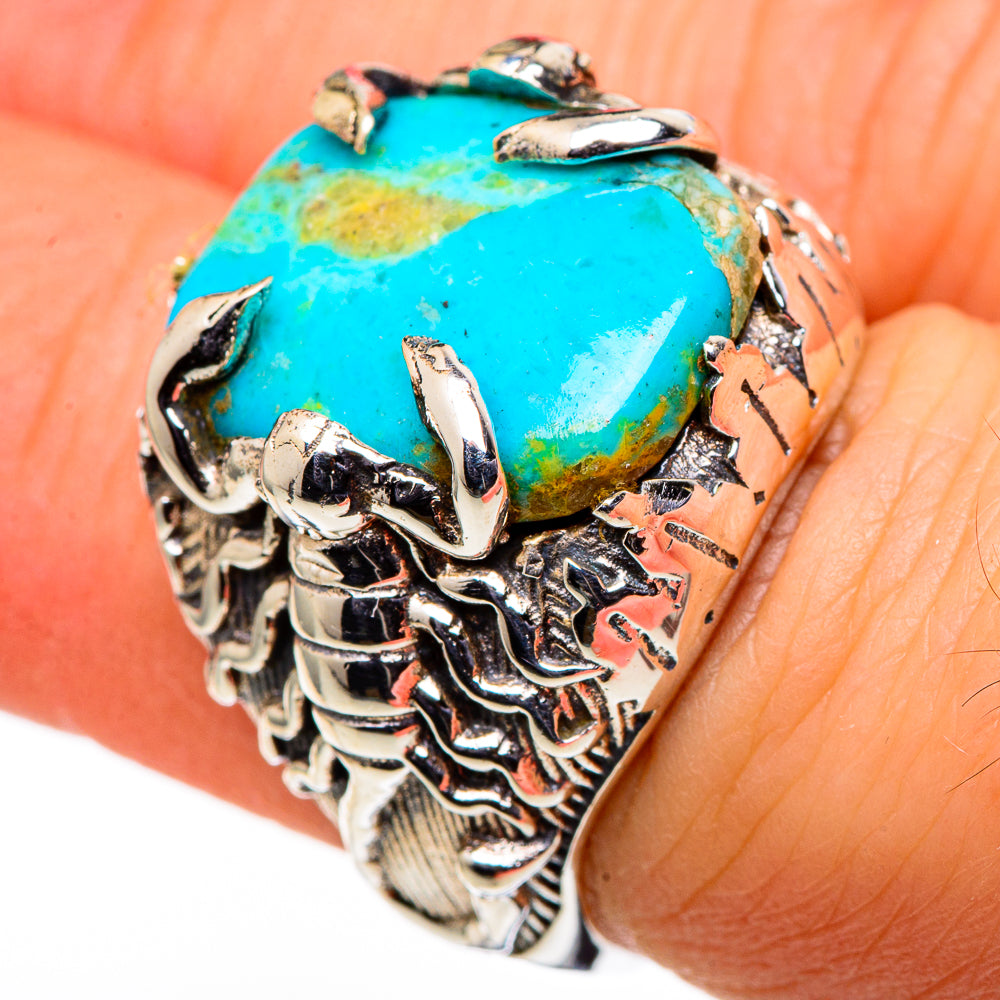 Chrysocolla Rings handcrafted by Ana Silver Co - RING98891