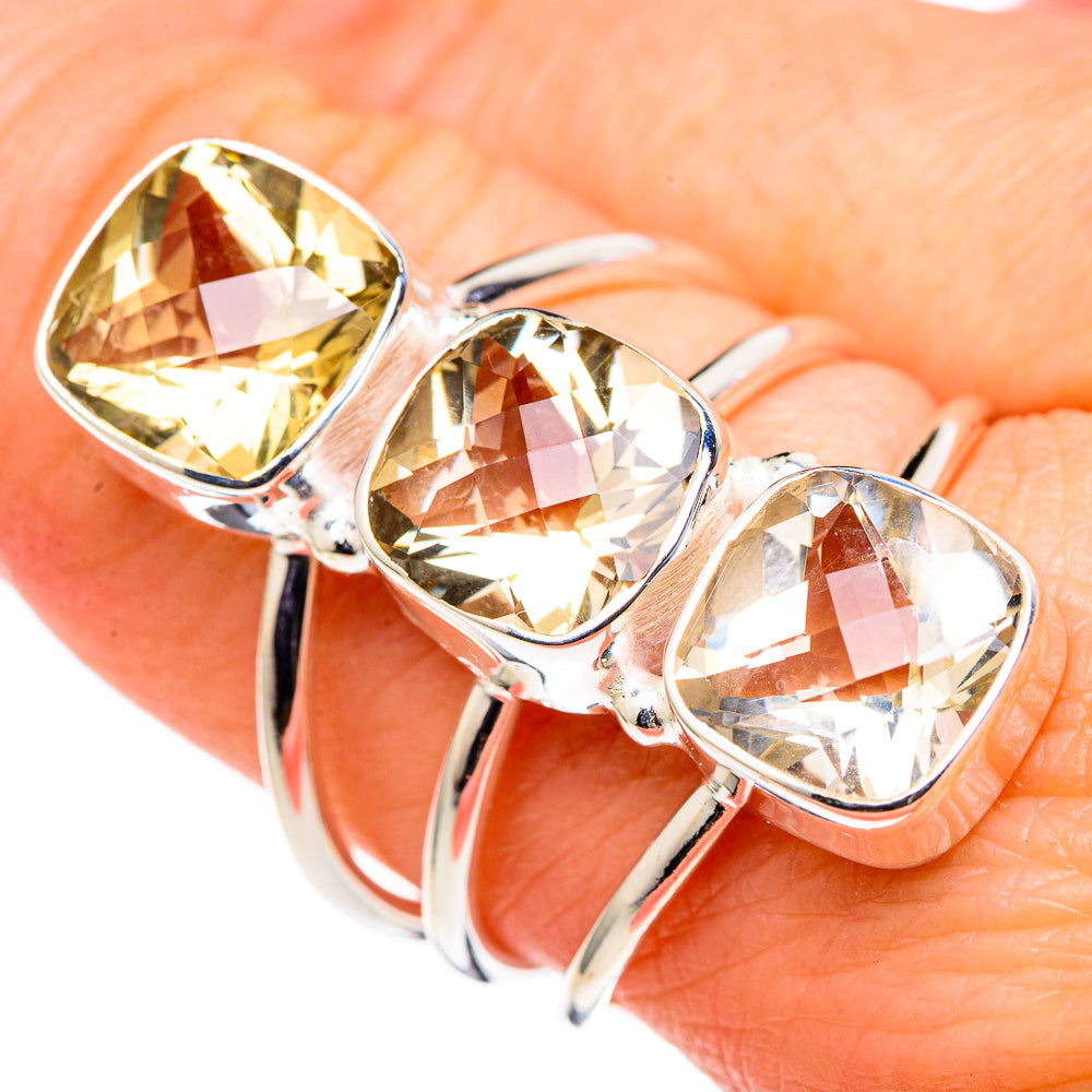Citrine Rings handcrafted by Ana Silver Co - RING98907