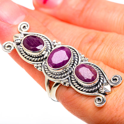 Ruby Rings handcrafted by Ana Silver Co - RING98908