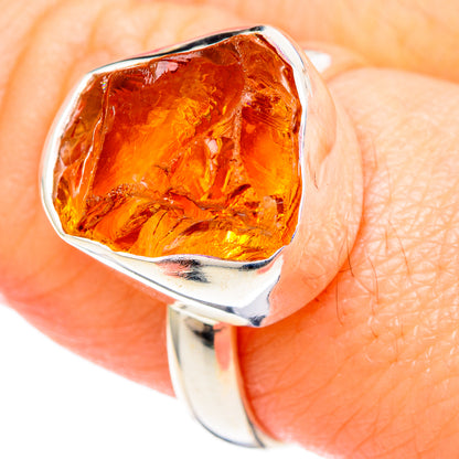 Citrine Rings handcrafted by Ana Silver Co - RING98920