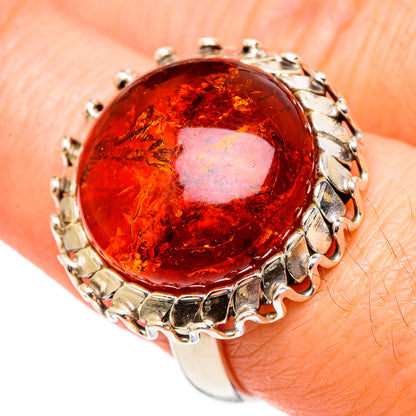 Baltic Amber Rings handcrafted by Ana Silver Co - RING98921