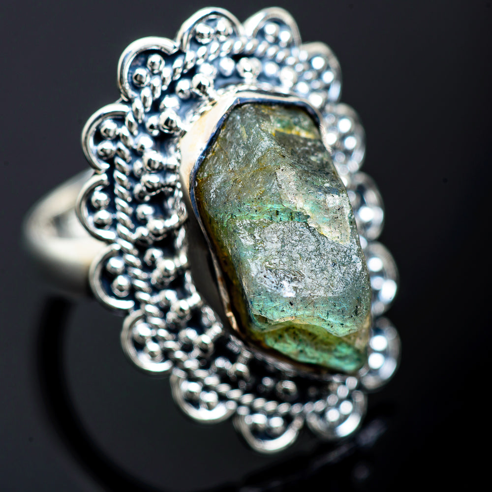 Labradorite Rings handcrafted by Ana Silver Co - RING989309