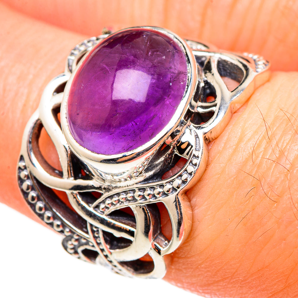 Amethyst Rings handcrafted by Ana Silver Co - RING98932