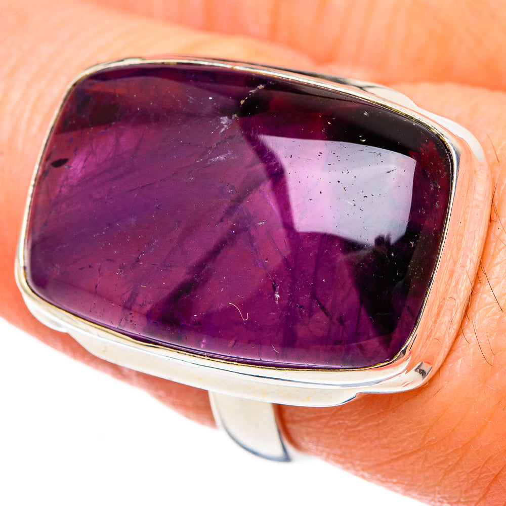 Star Amethyst Rings handcrafted by Ana Silver Co - RING98935