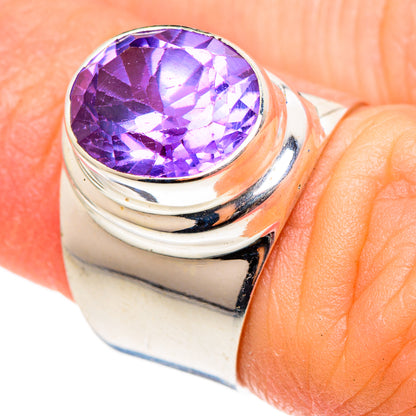 Color Change Alexandrite (lab.) Rings handcrafted by Ana Silver Co - RING98936