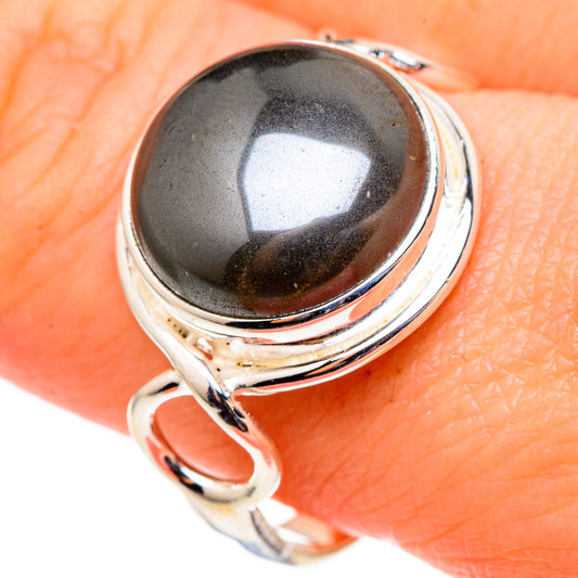 Hematite Rings handcrafted by Ana Silver Co - RING98949