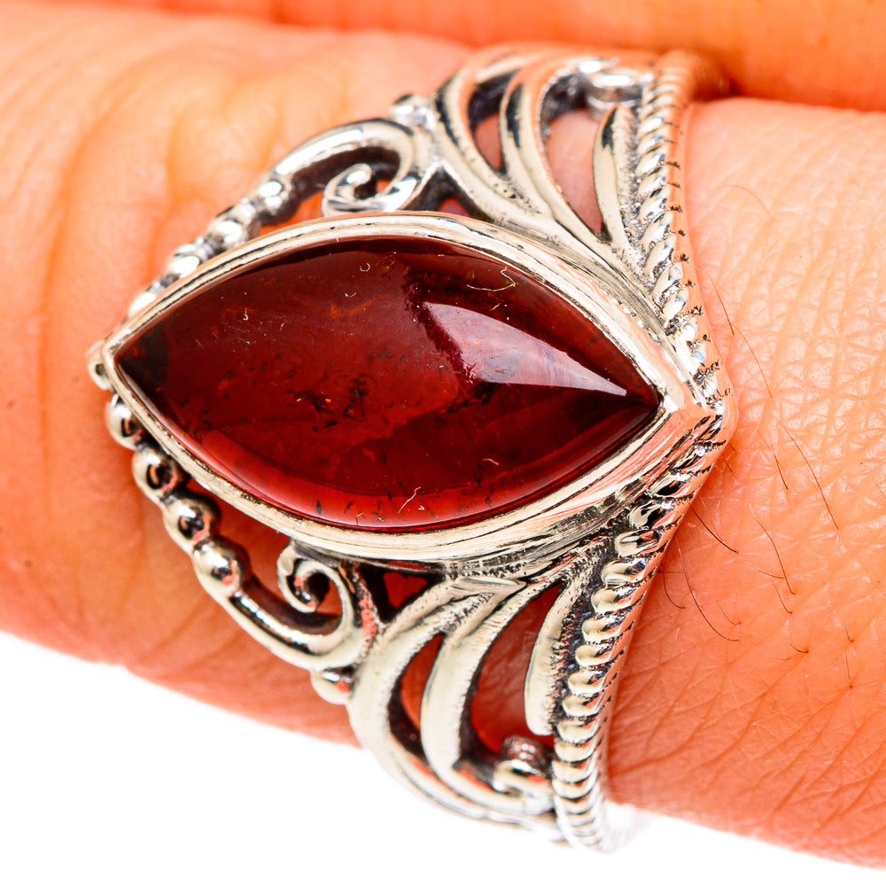 Baltic Amber Rings handcrafted by Ana Silver Co - RING98963