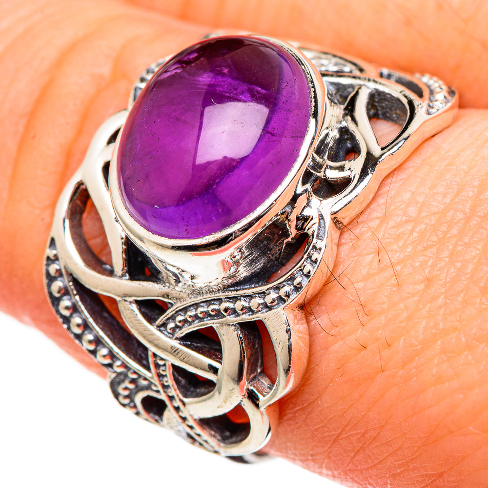 Amethyst Rings handcrafted by Ana Silver Co - RING98970