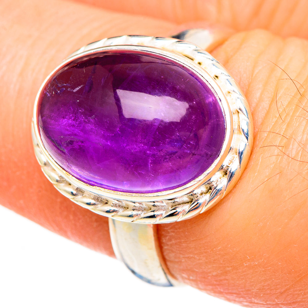 Amethyst Rings handcrafted by Ana Silver Co - RING98973