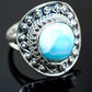 Larimar Rings handcrafted by Ana Silver Co - RING989730