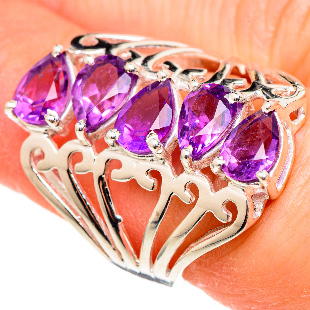 Amethyst Rings handcrafted by Ana Silver Co - RING98974