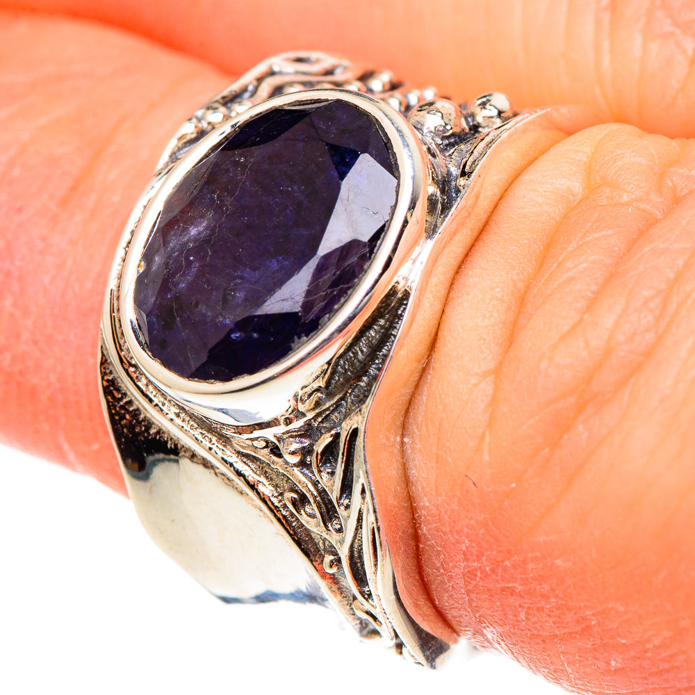 Violet Spinel Rings handcrafted by Ana Silver Co - RING98975