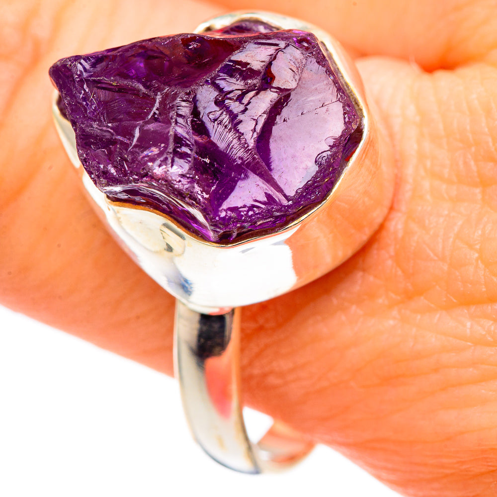 Amethyst Rings handcrafted by Ana Silver Co - RING98976