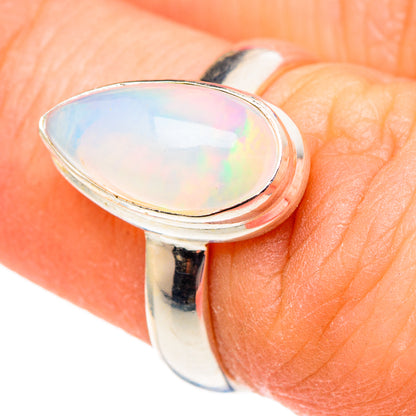 Ethiopian Opal Rings handcrafted by Ana Silver Co - RING98987