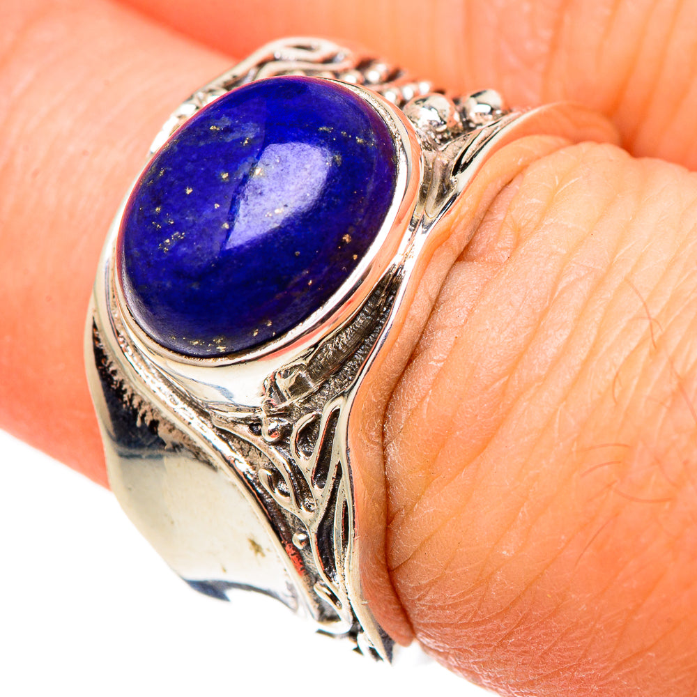 Lapis Lazuli Rings handcrafted by Ana Silver Co - RING98989