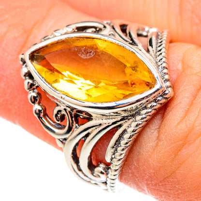 Citrine Rings handcrafted by Ana Silver Co - RING98999