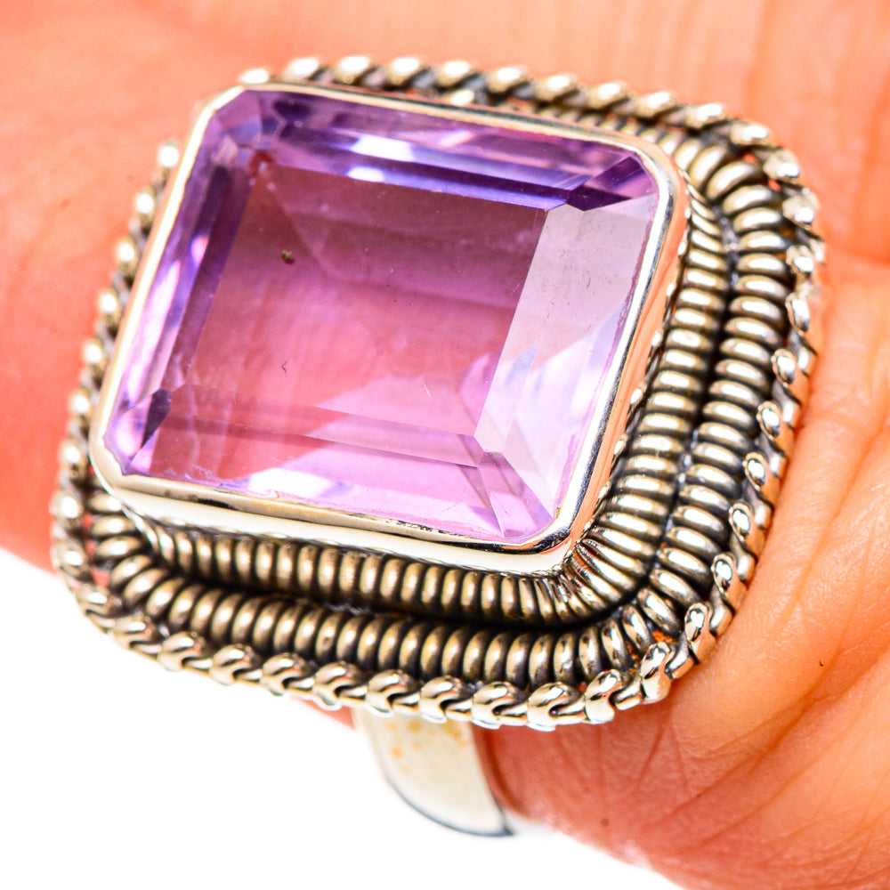 Amethyst Rings handcrafted by Ana Silver Co - RING99006