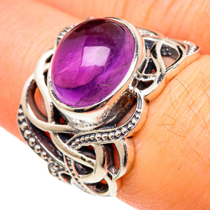 Amethyst Rings handcrafted by Ana Silver Co - RING99009