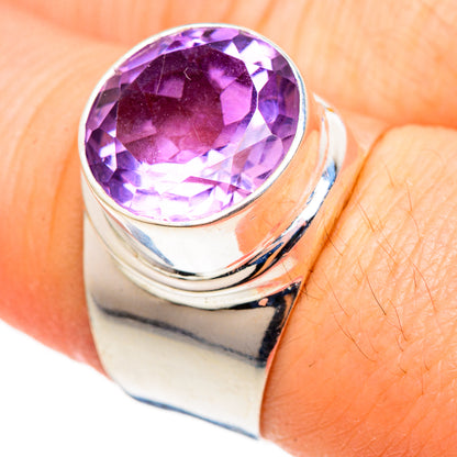 Amethyst Rings handcrafted by Ana Silver Co - RING99011