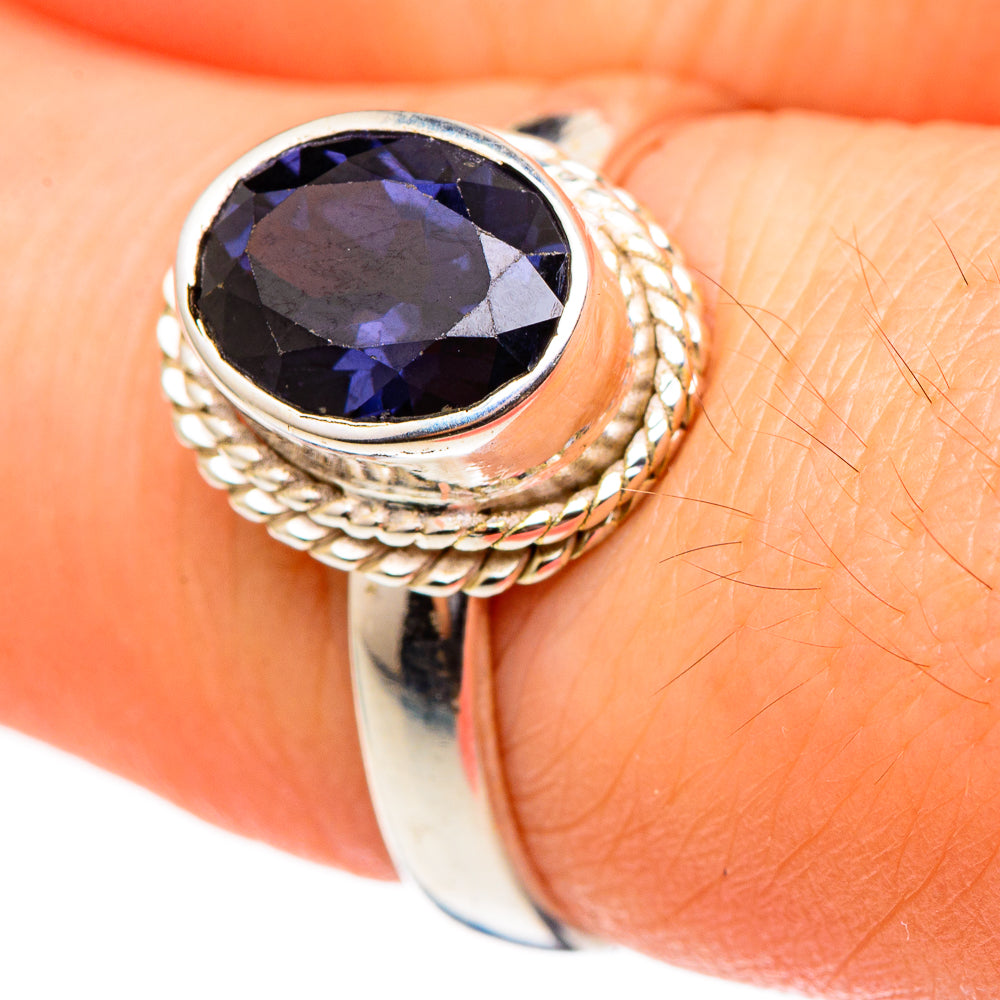 Violet Spinel Rings handcrafted by Ana Silver Co - RING99027