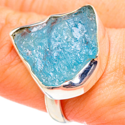 Aquamarine Rings handcrafted by Ana Silver Co - RING99030