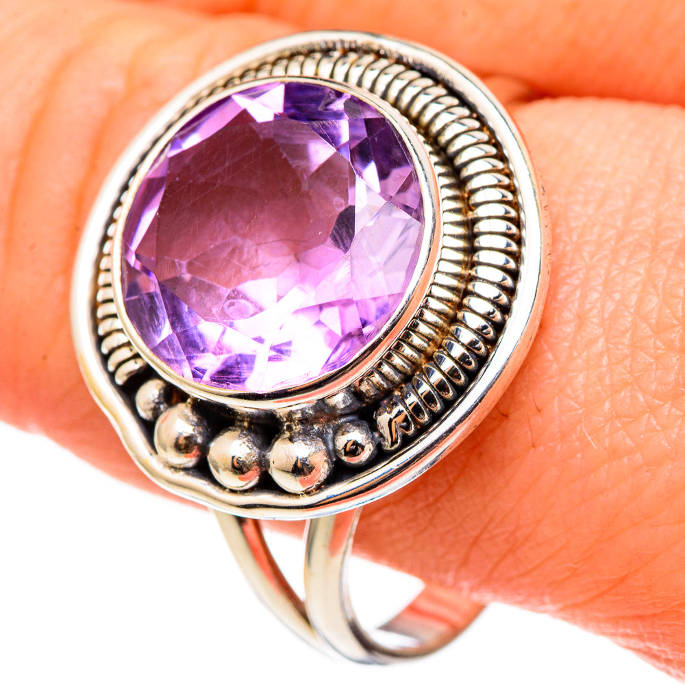 Amethyst Rings handcrafted by Ana Silver Co - RING99045