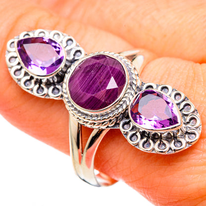 Ruby Rings handcrafted by Ana Silver Co - RING99053