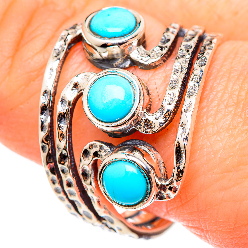 Larimar Rings handcrafted by Ana Silver Co - RING99059