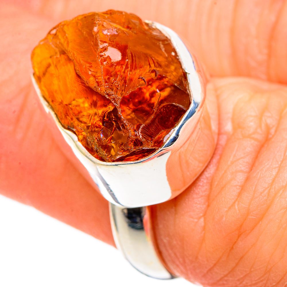 Citrine Rings handcrafted by Ana Silver Co - RING99067