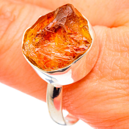 Citrine Rings handcrafted by Ana Silver Co - RING99069