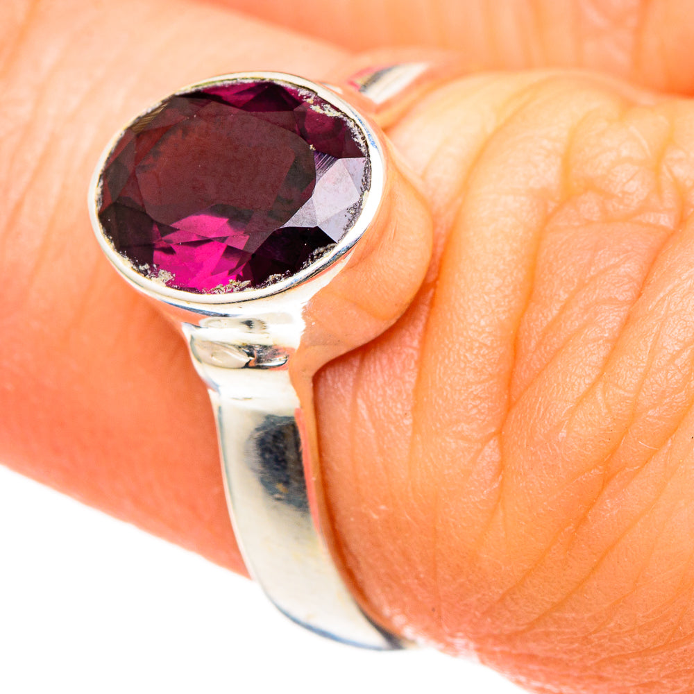 Red Spinel Rings handcrafted by Ana Silver Co - RING99076
