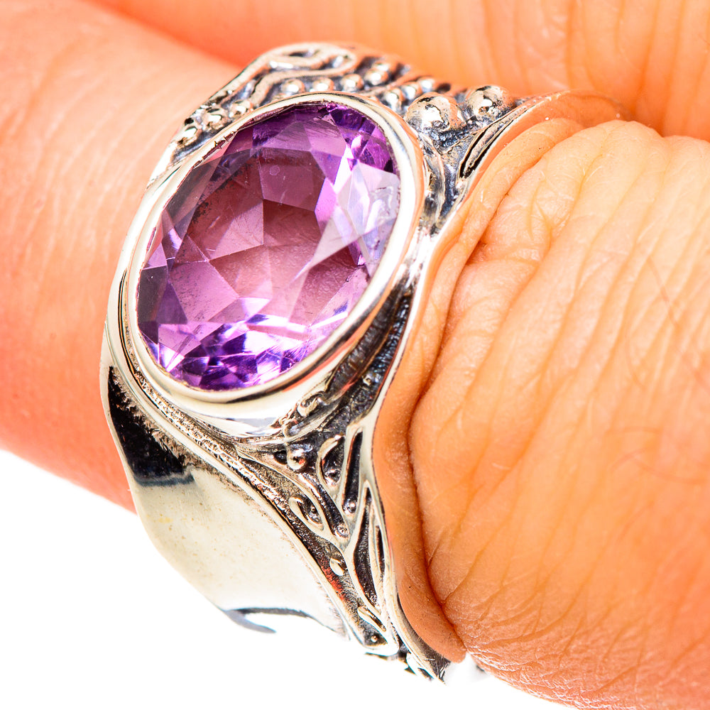 Amethyst Rings handcrafted by Ana Silver Co - RING99078