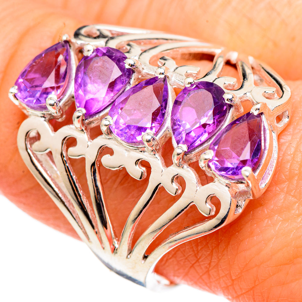 Amethyst Rings handcrafted by Ana Silver Co - RING99084