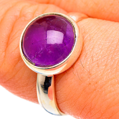 Amethyst Rings handcrafted by Ana Silver Co - RING99087