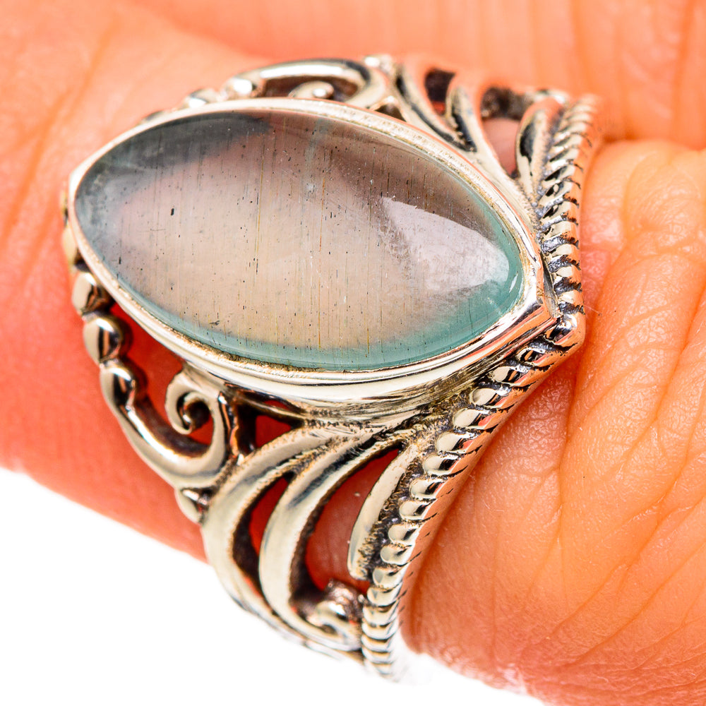 Aquamarine Rings handcrafted by Ana Silver Co - RING99095
